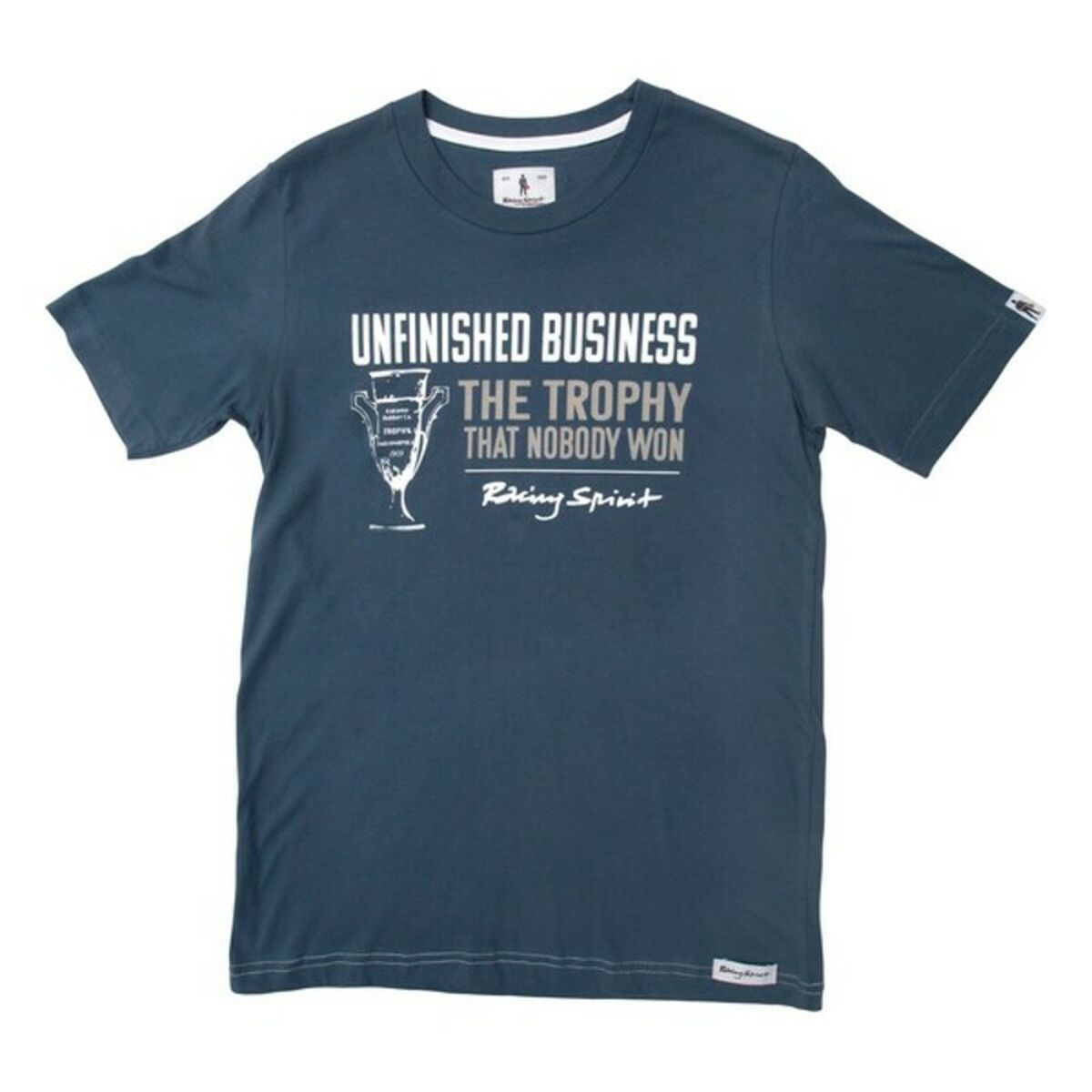Men’s Short Sleeve T-Shirt OMP Slate Unfinished Business Dark blue S