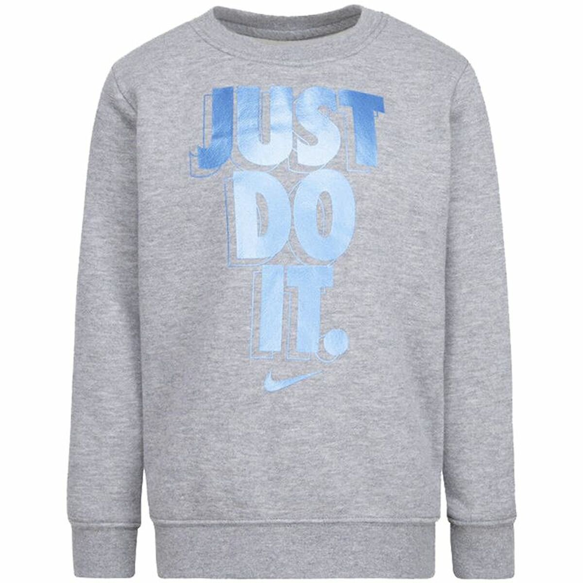 Children’s Sweatshirt without Hood Nike Gifting Grey 6-7 Years
