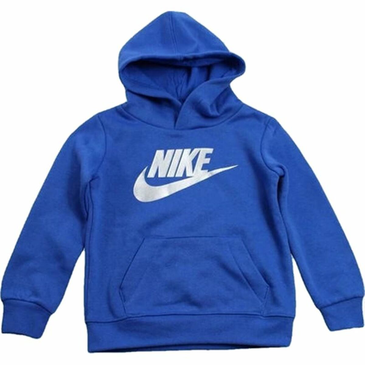 Children’s Hoodie Nike Metallic HBR Gifting Blue 5-6 Years