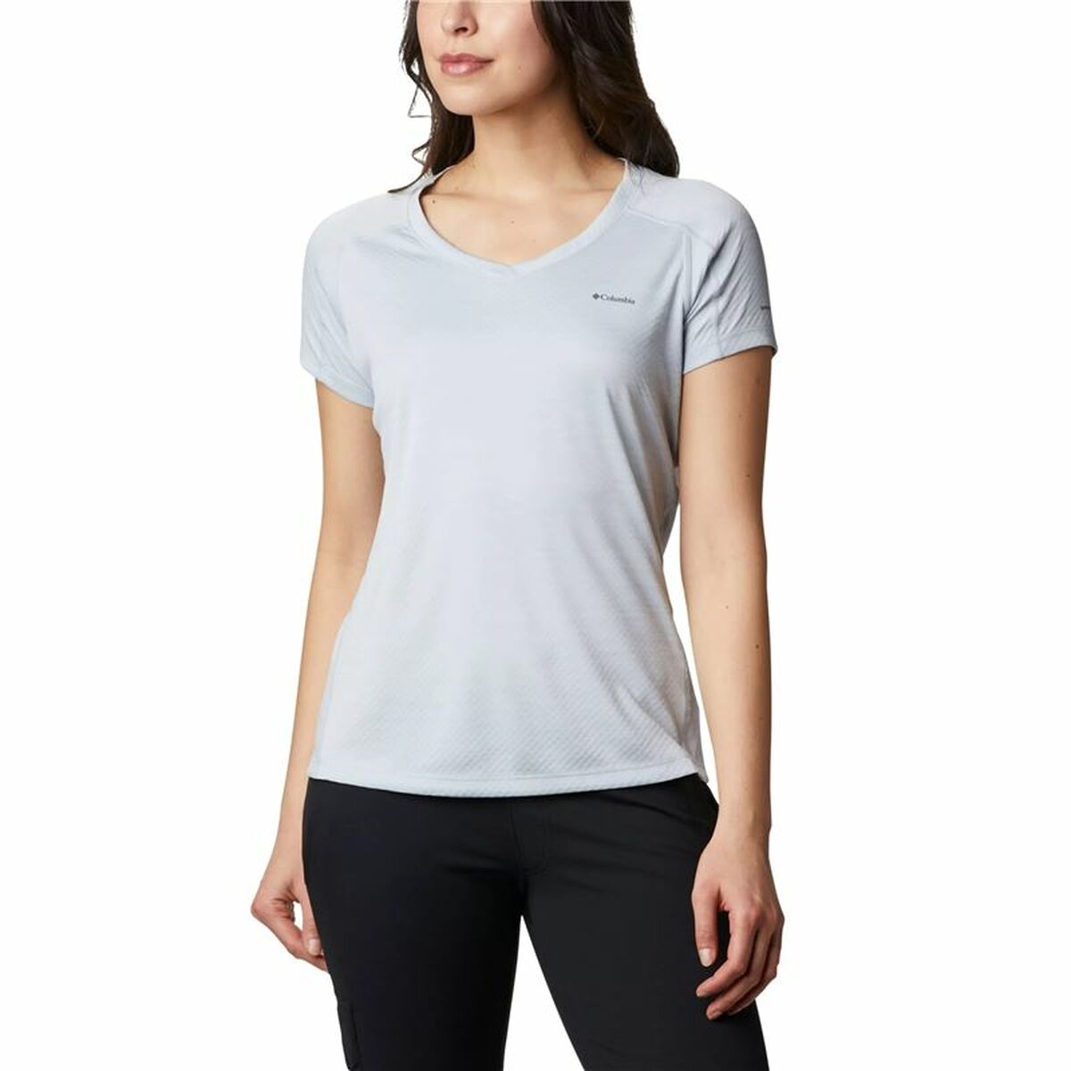 Women’s Short Sleeve T-Shirt Columbia Zero Rules™ Grey XS