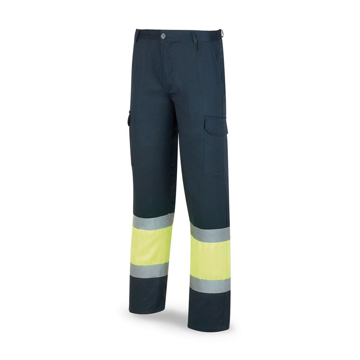 Safety trousers 388pfxyfa Yellow Navy Blue High visibility 52