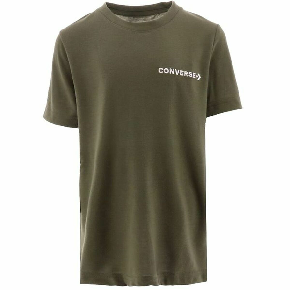 Short Sleeve T-Shirt Converse Field Surplus Green 8-10 Years